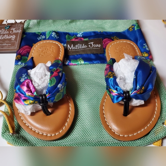 Matilda Jane Shoes New Matilda Jane Sandals Seashore 8 Toddler